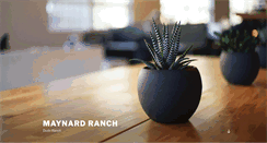 Desktop Screenshot of maynardranch.com